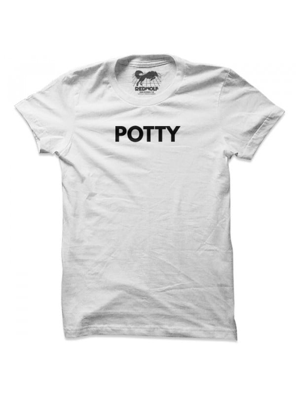 Potty (White) - T-shirt